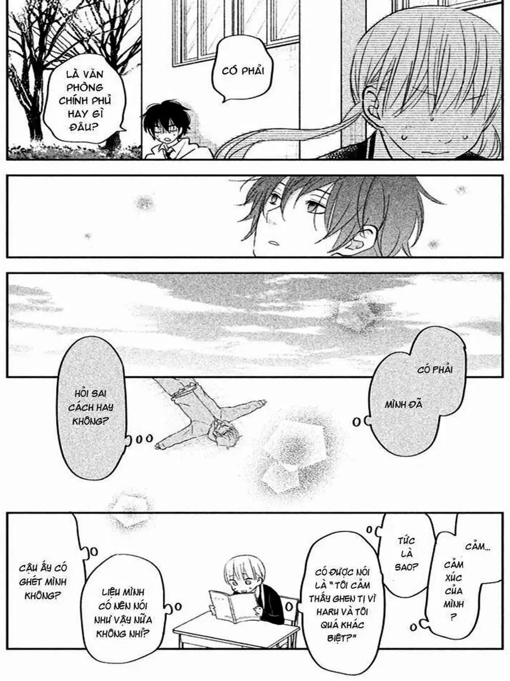 Truyện Tranh Quái Vật Bàn Bên - Tonari No Kaibutsu-Kun trang 4