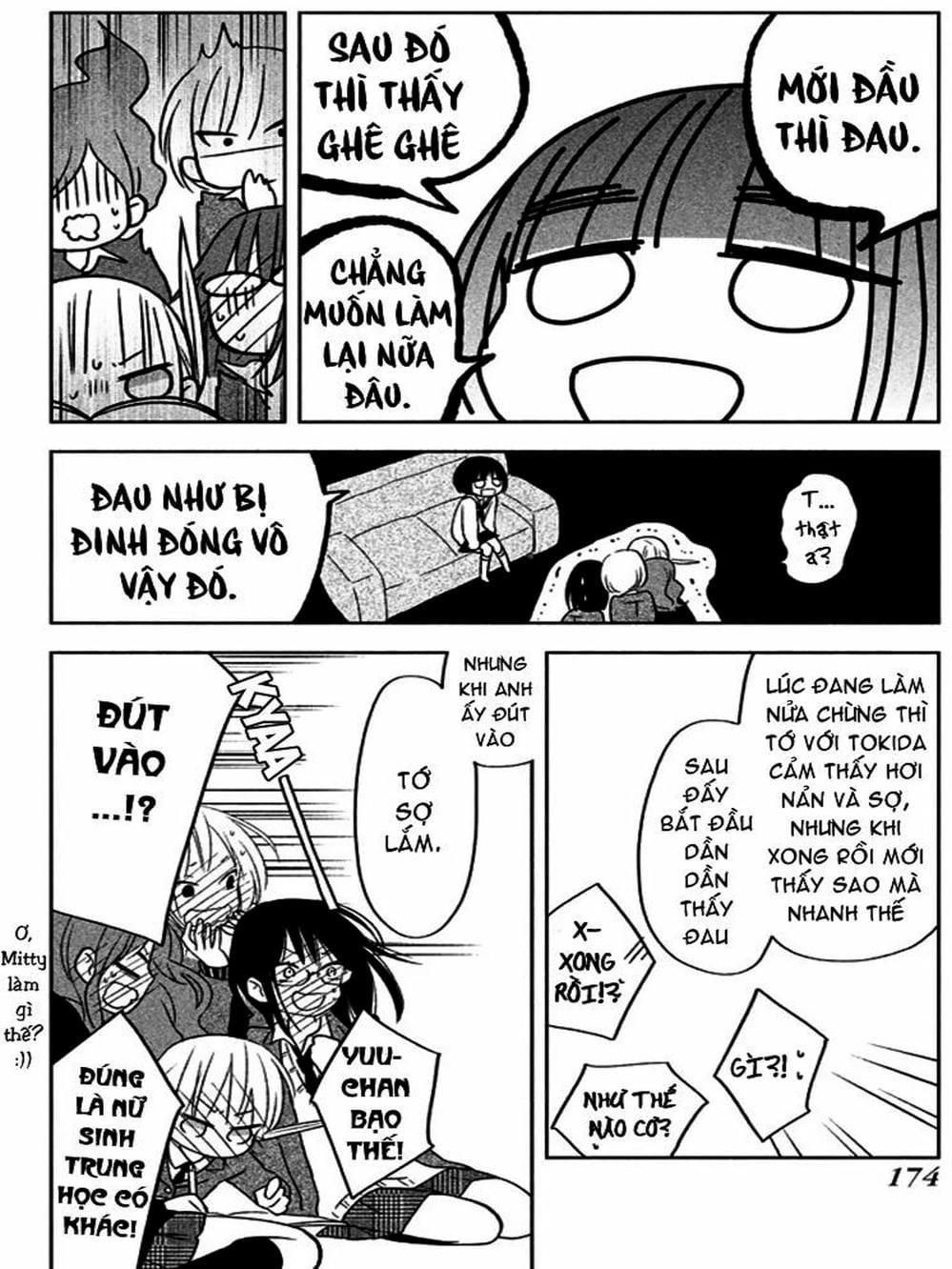 Truyện Tranh Quái Vật Bàn Bên - Tonari No Kaibutsu-Kun trang 4