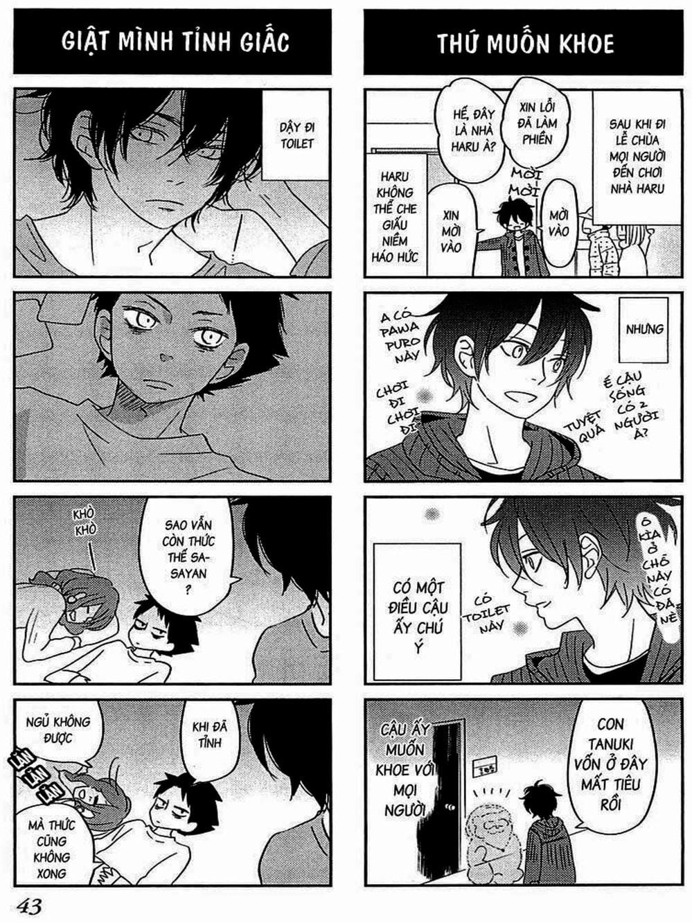 Truyện Tranh Quái Vật Bàn Bên - Tonari No Kaibutsu-Kun trang 4