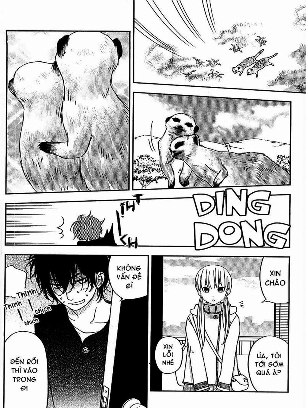 Truyện Tranh Quái Vật Bàn Bên - Tonari No Kaibutsu-Kun trang 4