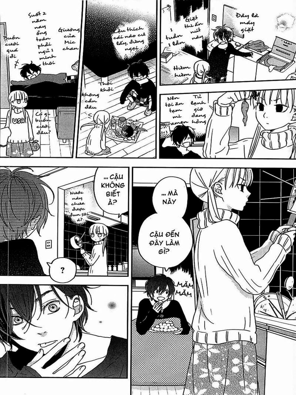 Truyện Tranh Quái Vật Bàn Bên - Tonari No Kaibutsu-Kun trang 4