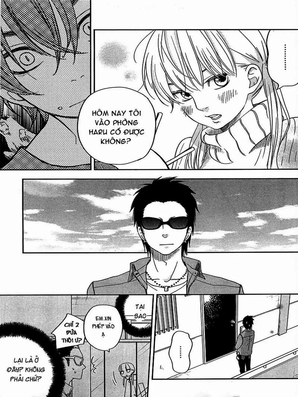 Truyện Tranh Quái Vật Bàn Bên - Tonari No Kaibutsu-Kun trang 4