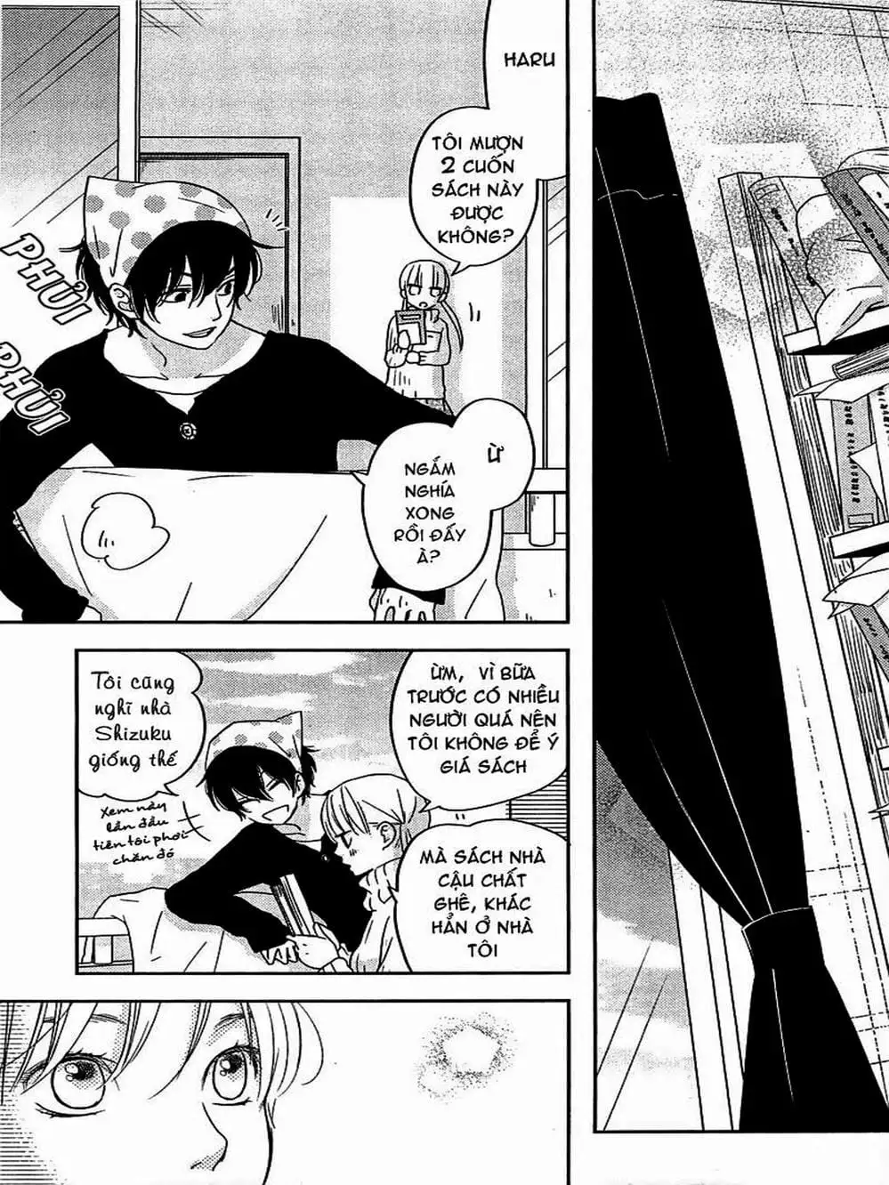 Truyện Tranh Quái Vật Bàn Bên - Tonari No Kaibutsu-Kun trang 4