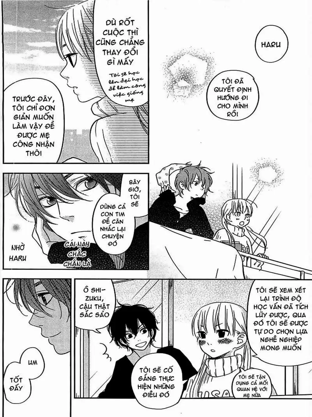 Truyện Tranh Quái Vật Bàn Bên - Tonari No Kaibutsu-Kun trang 4