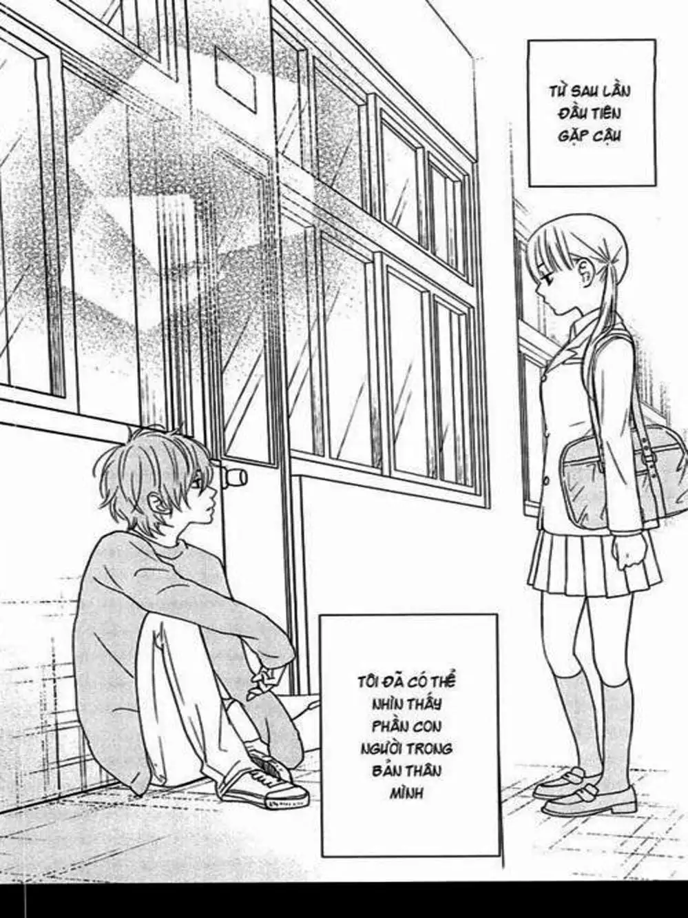 Truyện Tranh Quái Vật Bàn Bên - Tonari No Kaibutsu-Kun trang 4