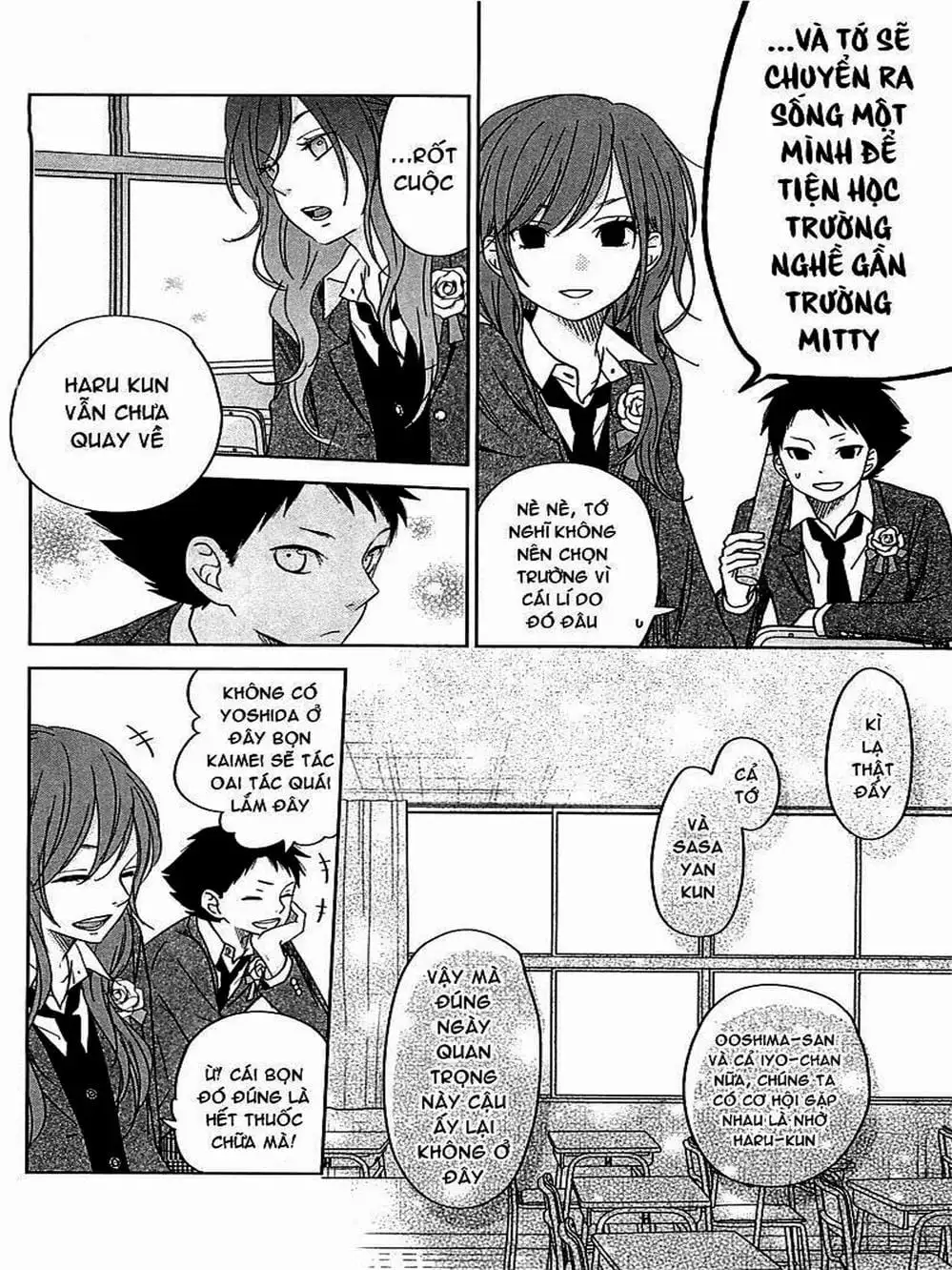 Truyện Tranh Quái Vật Bàn Bên - Tonari No Kaibutsu-Kun trang 4