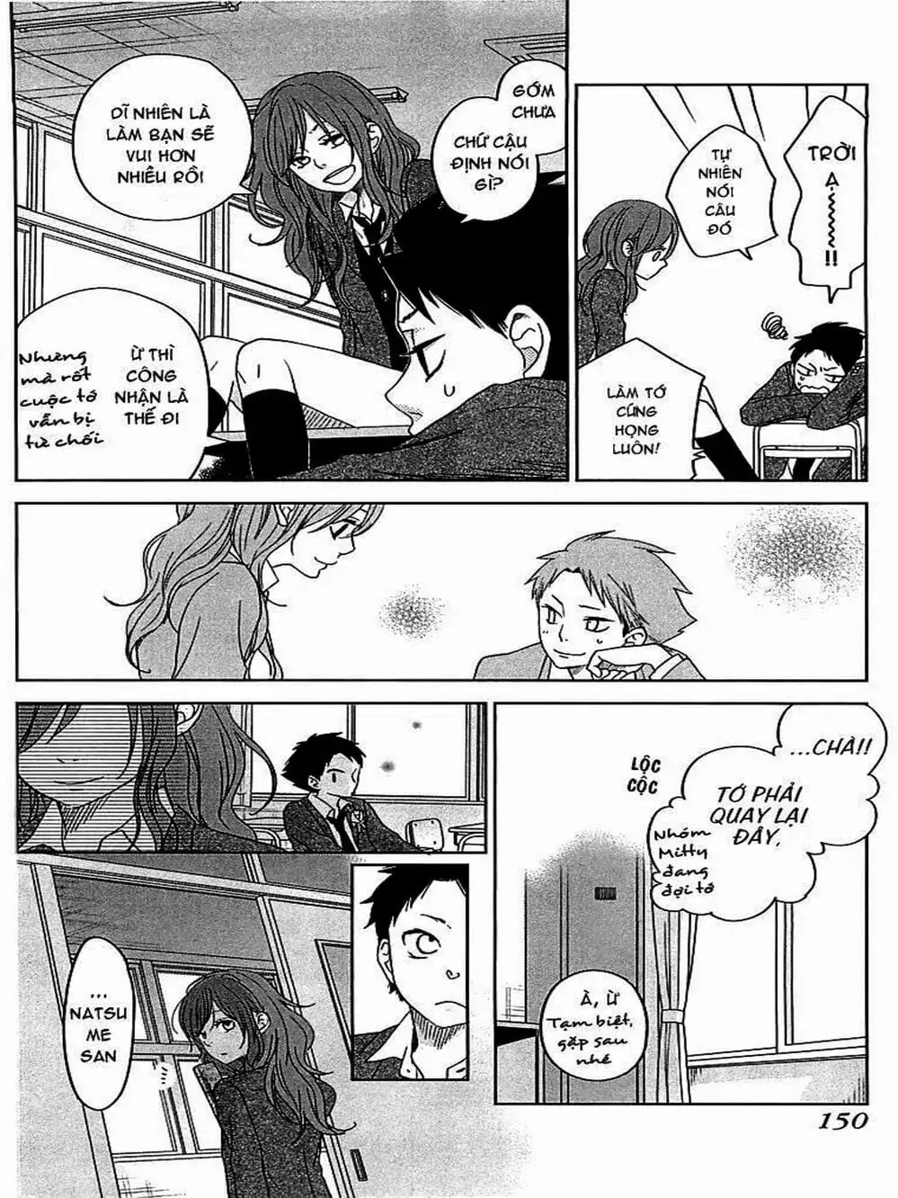 Truyện Tranh Quái Vật Bàn Bên - Tonari No Kaibutsu-Kun trang 4