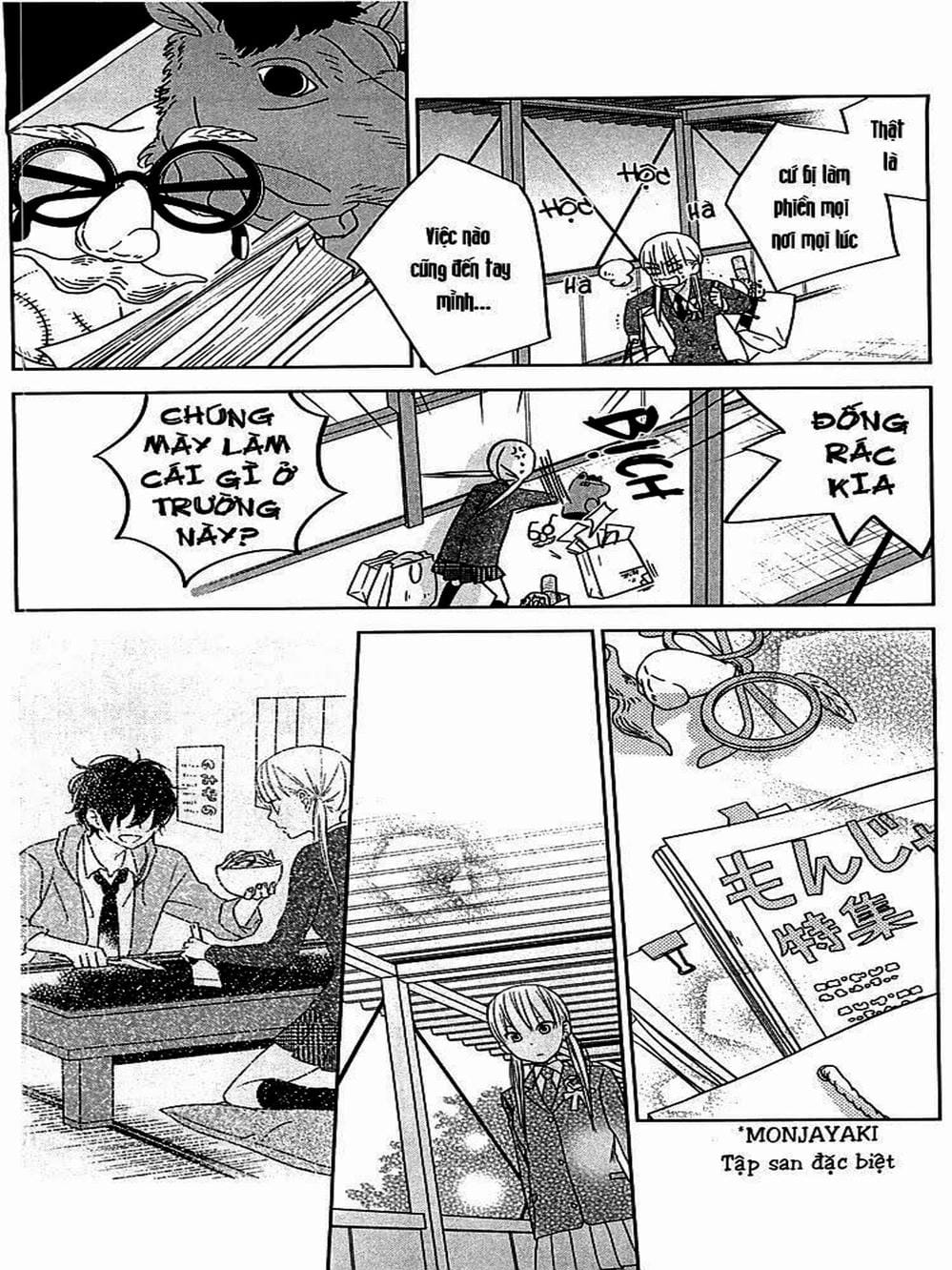 Truyện Tranh Quái Vật Bàn Bên - Tonari No Kaibutsu-Kun trang 4