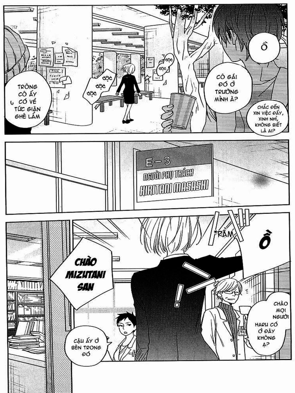 Truyện Tranh Quái Vật Bàn Bên - Tonari No Kaibutsu-Kun trang 4