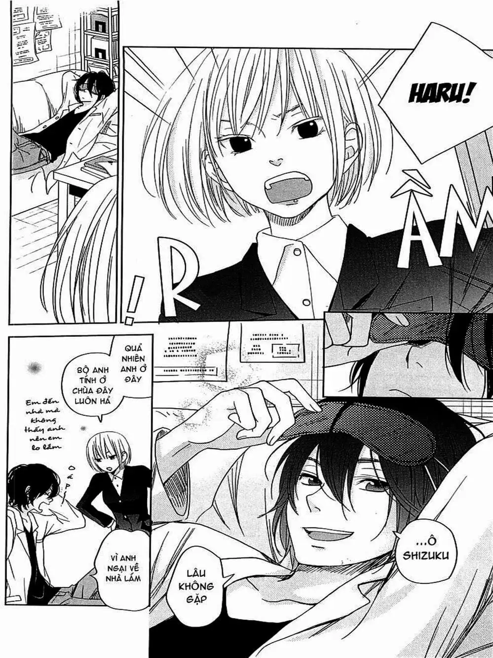 Truyện Tranh Quái Vật Bàn Bên - Tonari No Kaibutsu-Kun trang 4