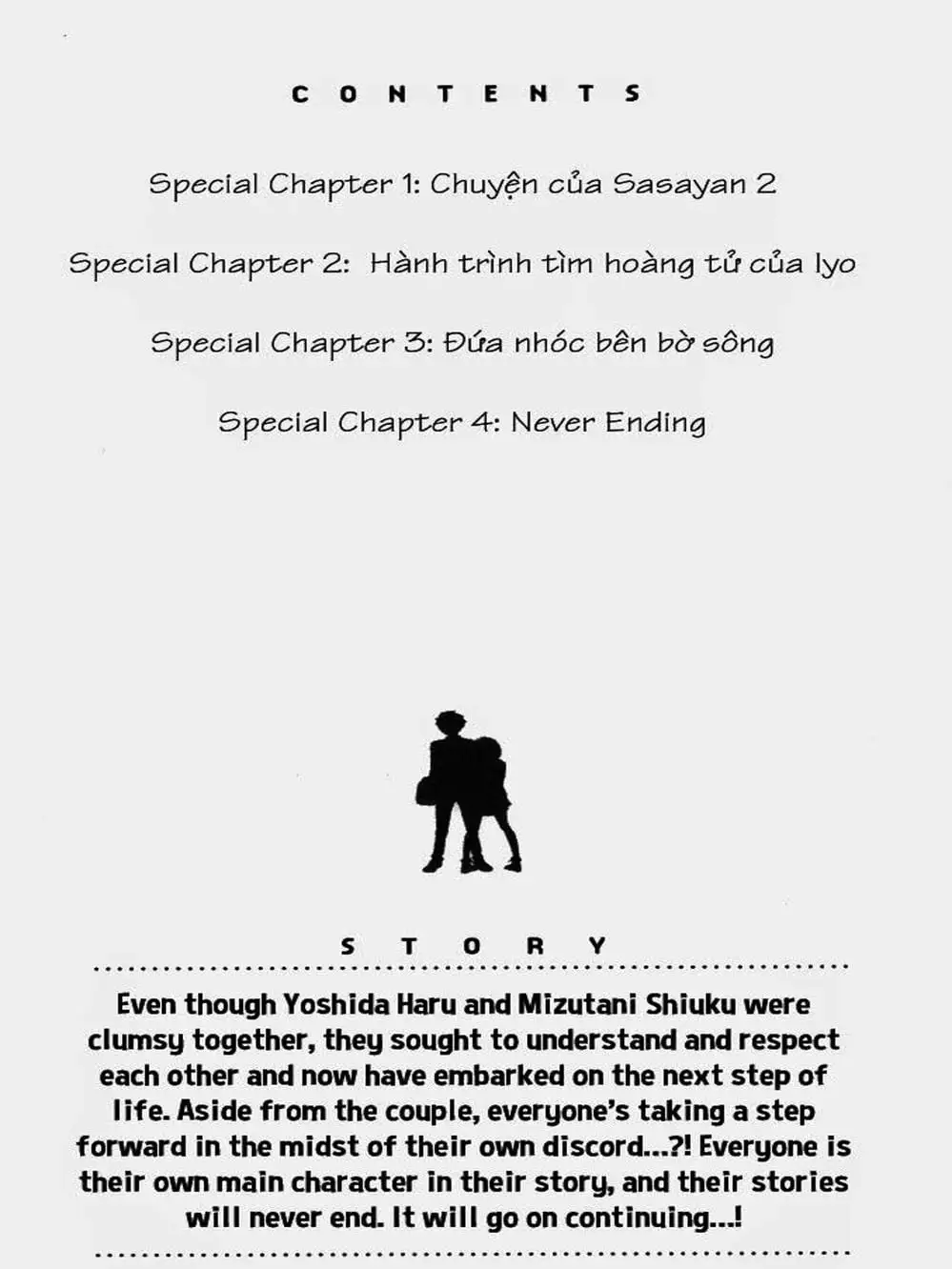 Truyện Tranh Quái Vật Bàn Bên - Tonari No Kaibutsu-Kun trang 4