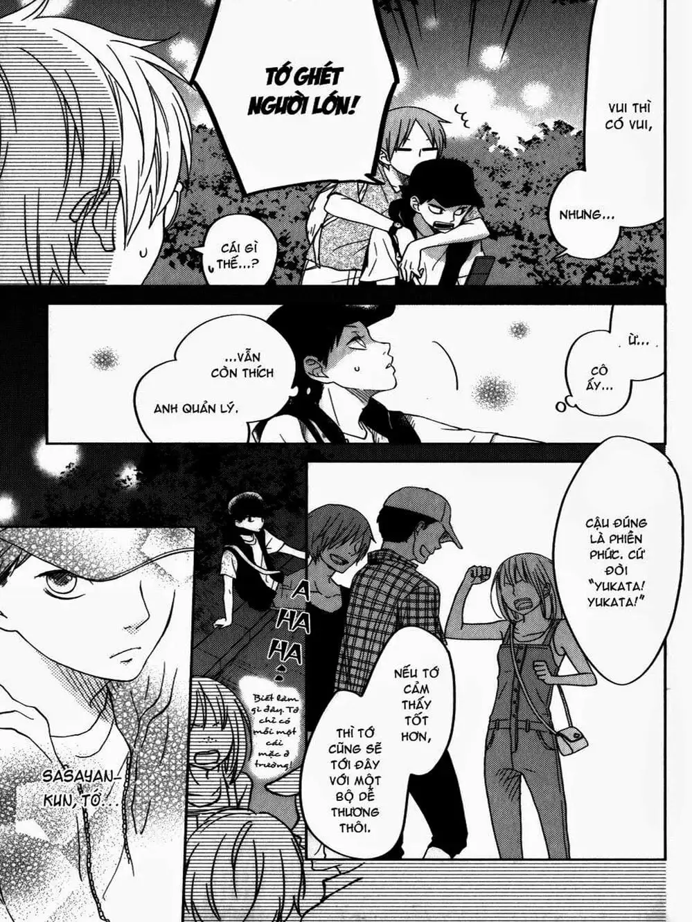 Truyện Tranh Quái Vật Bàn Bên - Tonari No Kaibutsu-Kun trang 4