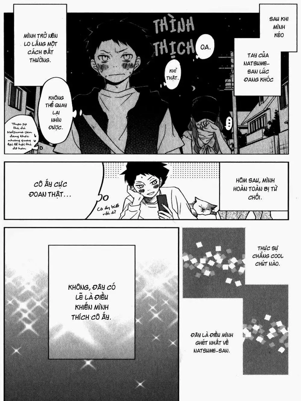 Truyện Tranh Quái Vật Bàn Bên - Tonari No Kaibutsu-Kun trang 4