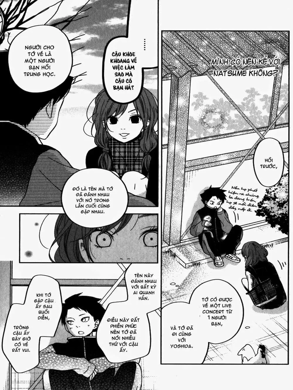 Truyện Tranh Quái Vật Bàn Bên - Tonari No Kaibutsu-Kun trang 4