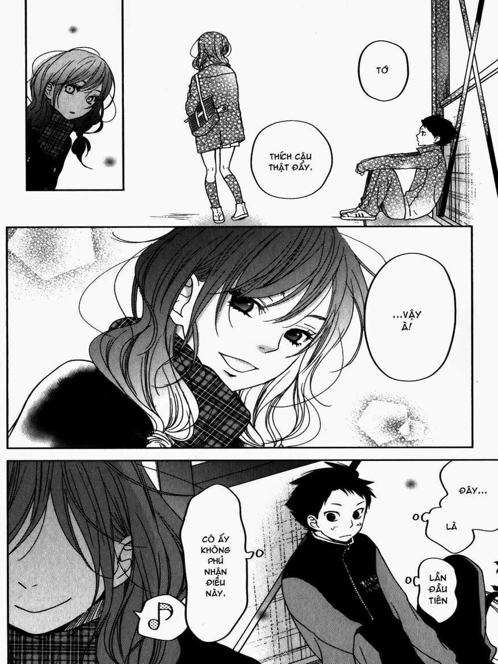 Truyện Tranh Quái Vật Bàn Bên - Tonari No Kaibutsu-Kun trang 4