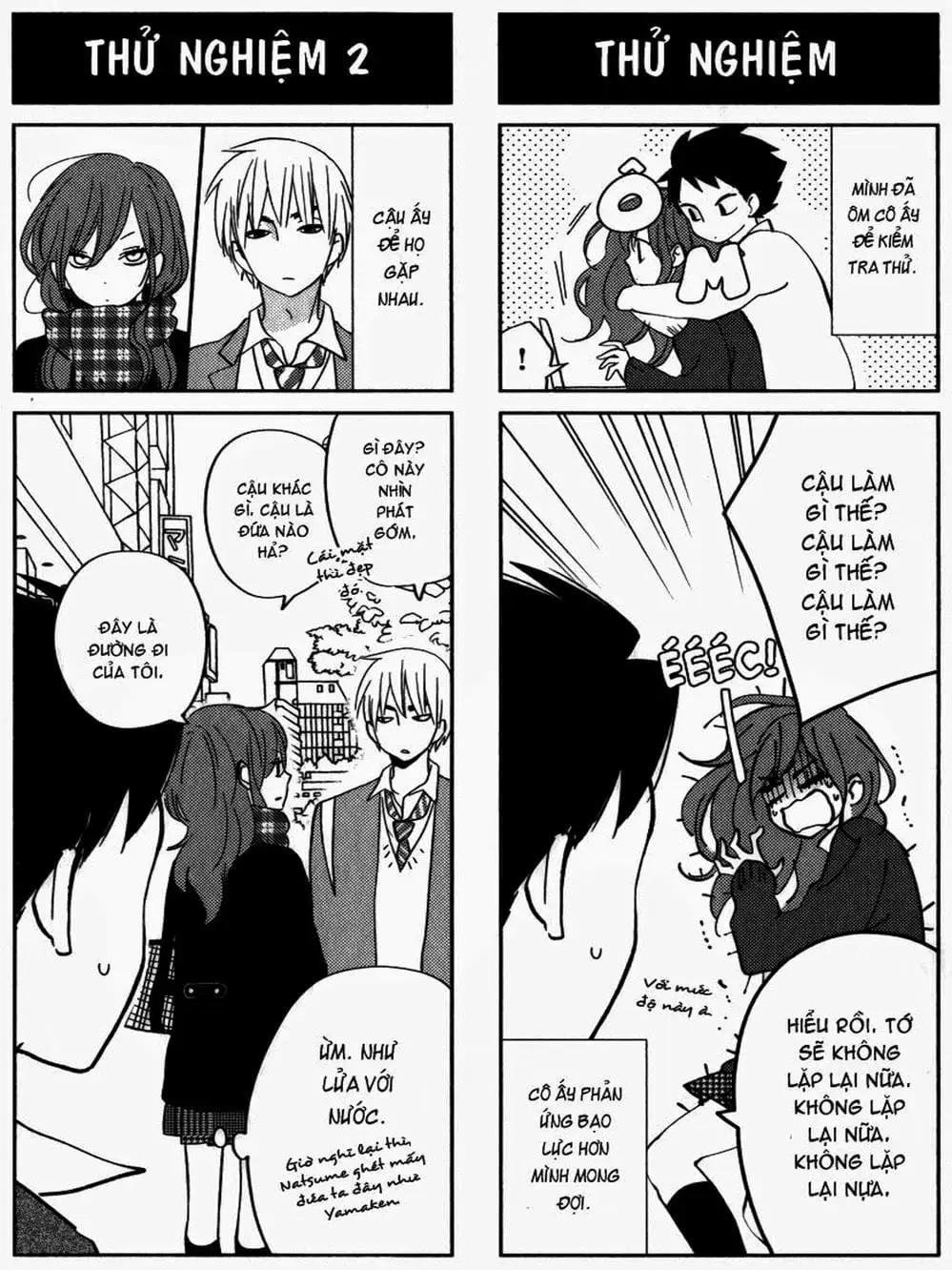 Truyện Tranh Quái Vật Bàn Bên - Tonari No Kaibutsu-Kun trang 4