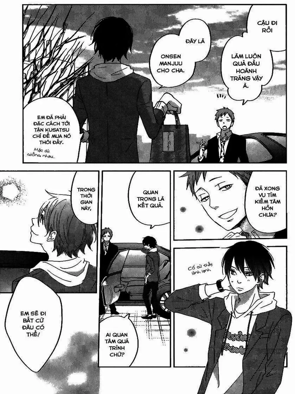 Truyện Tranh Quái Vật Bàn Bên - Tonari No Kaibutsu-Kun trang 4