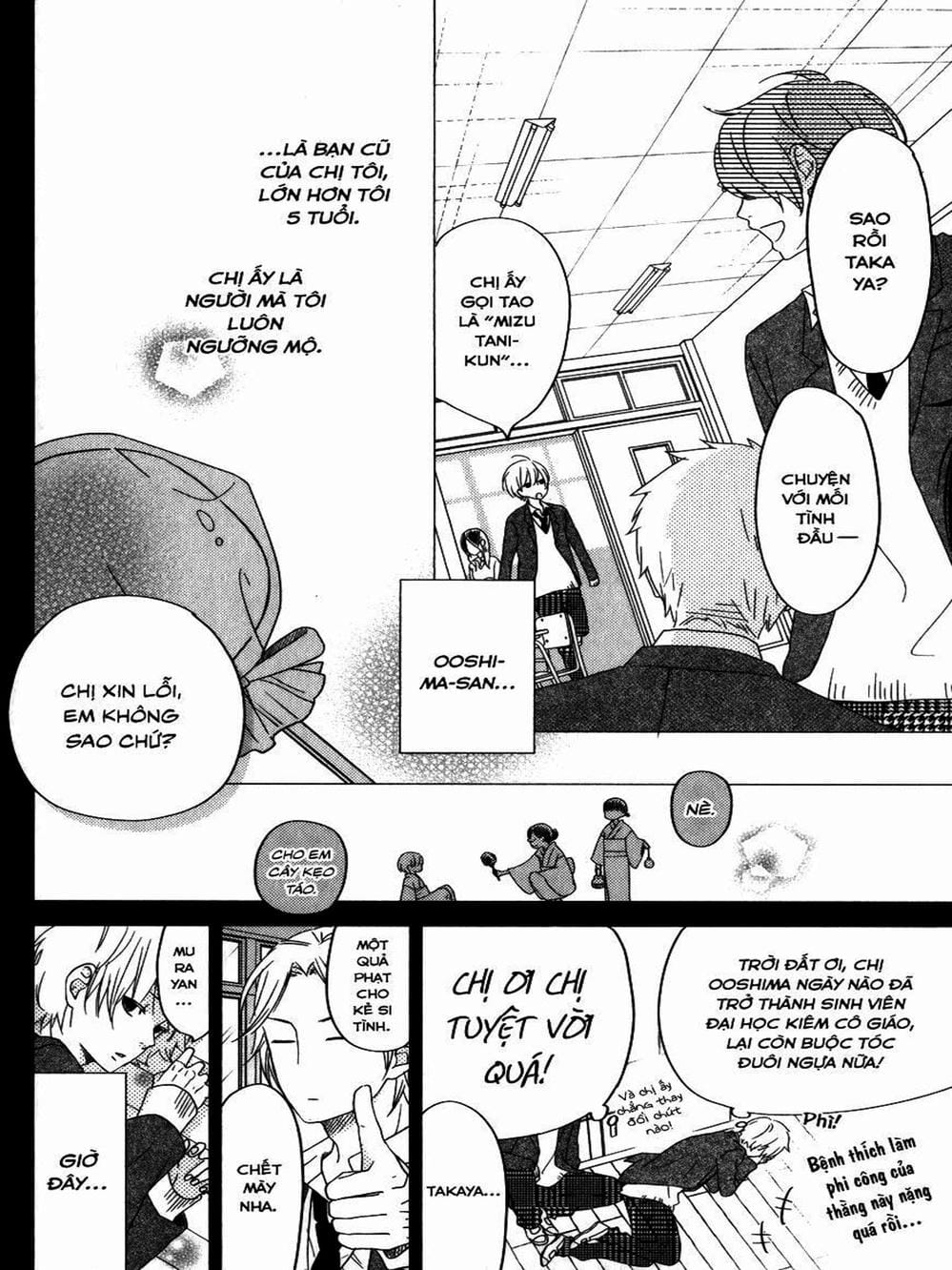 Truyện Tranh Quái Vật Bàn Bên - Tonari No Kaibutsu-Kun trang 4