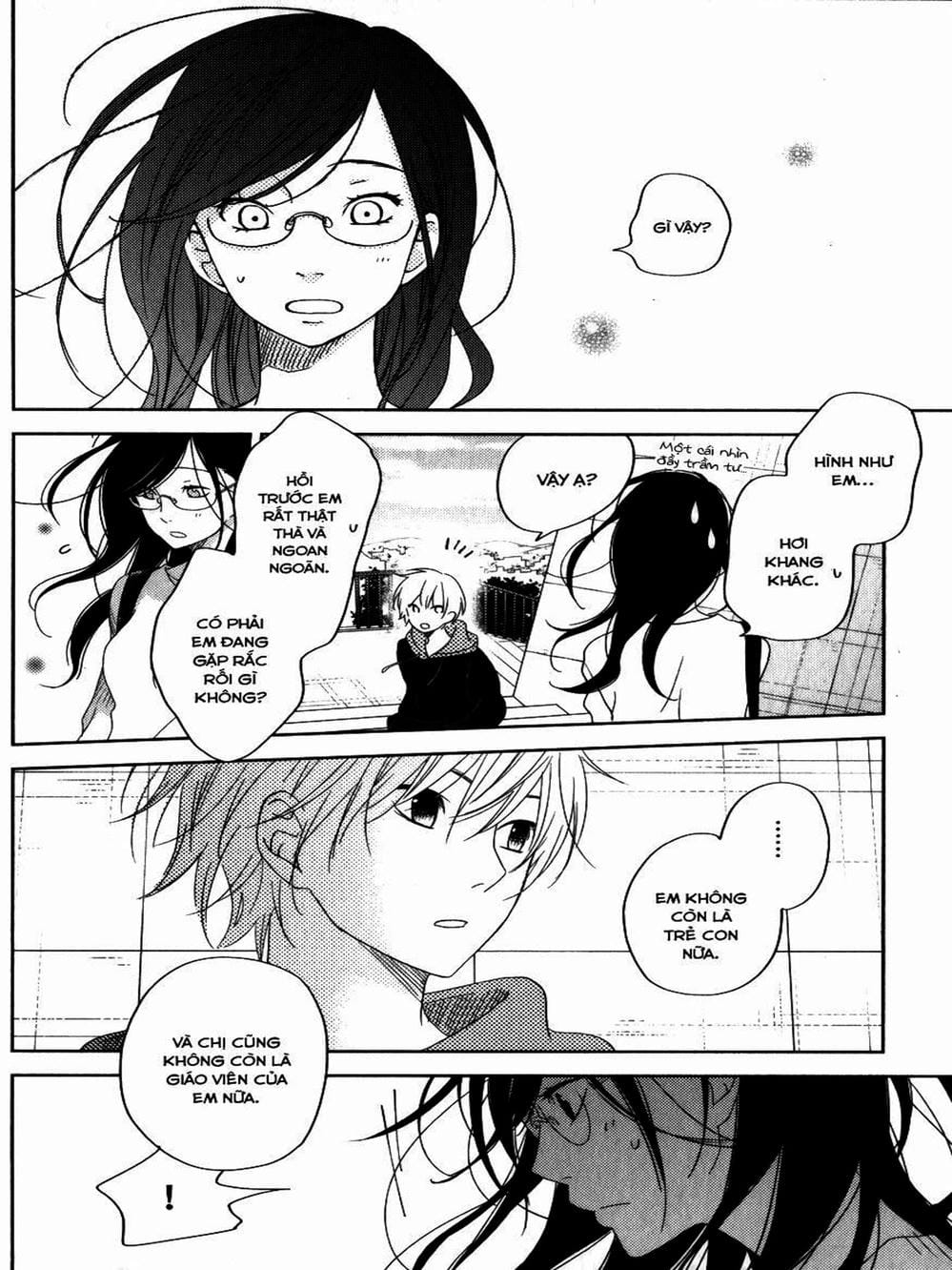 Truyện Tranh Quái Vật Bàn Bên - Tonari No Kaibutsu-Kun trang 4