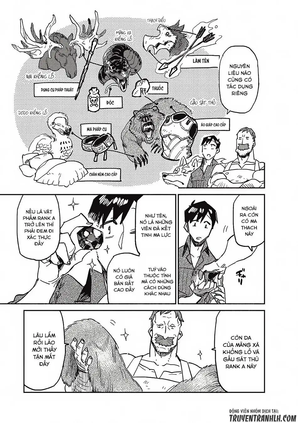 Truyện Tranh Chu Du Ẩm Thực Tại Dị Giới Với Kỹ Năng Không Tưởng - Tondemo Skill De Isekai Hourou Meshi trang 5