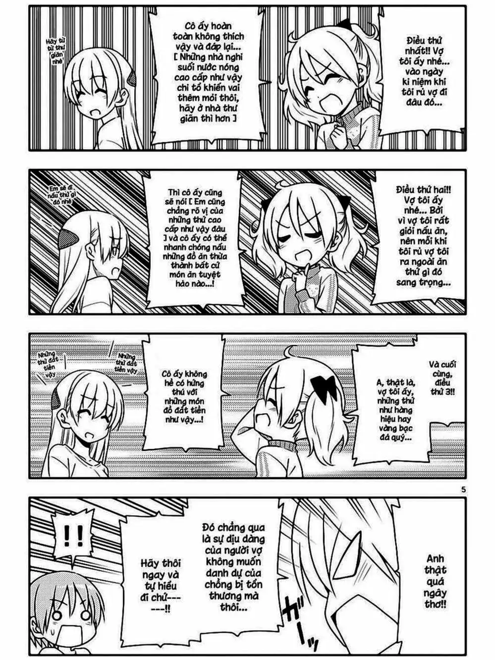 Truyện Tranh Tóm Lại Là Em Rất Dễ Thương - Tonikaku Kawaii trang 6