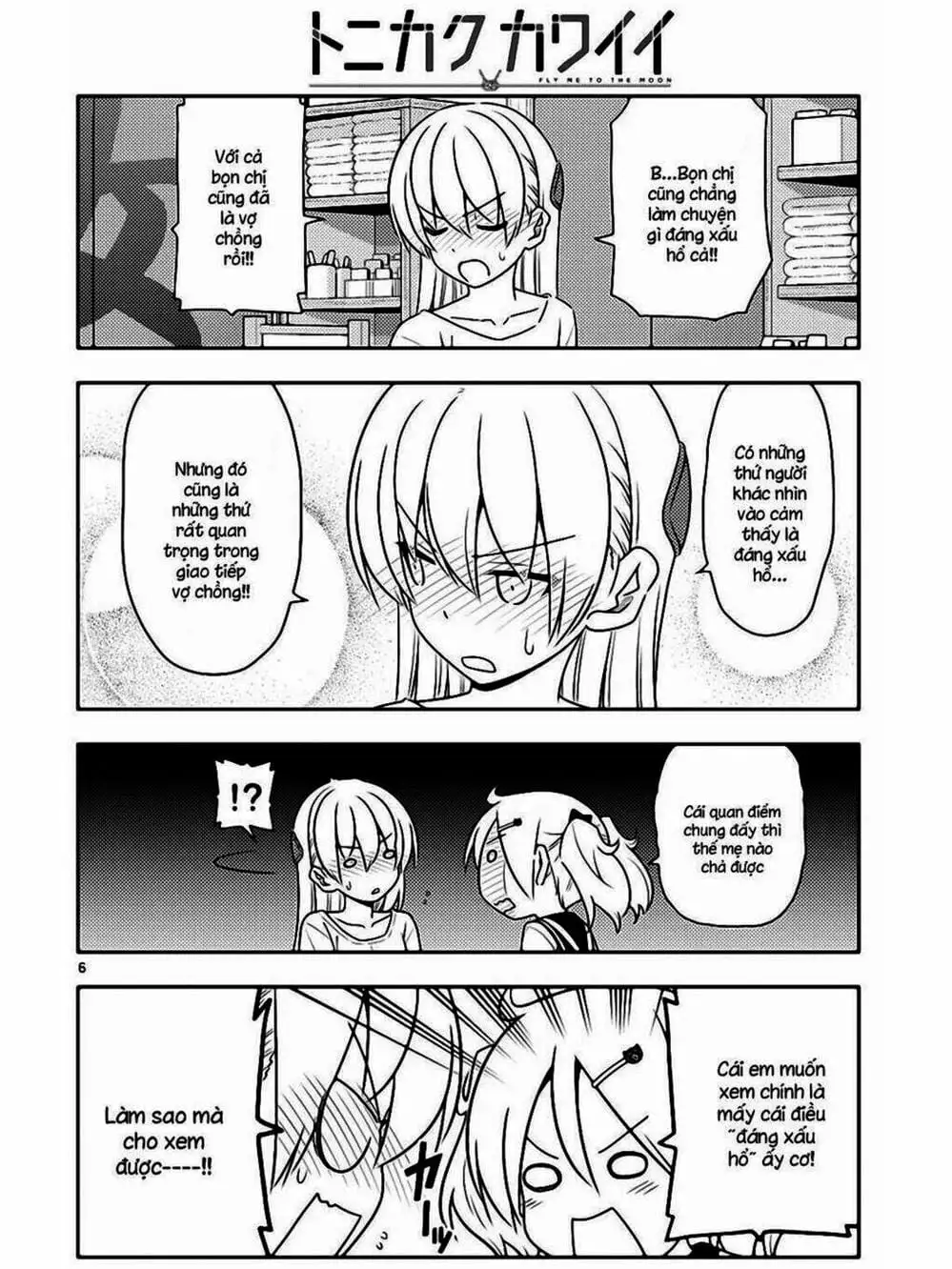 Truyện Tranh Tóm Lại Là Em Rất Dễ Thương - Tonikaku Kawaii trang 6