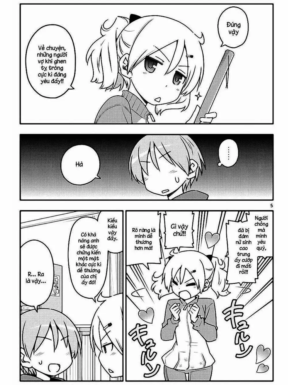 Truyện Tranh Tóm Lại Là Em Rất Dễ Thương - Tonikaku Kawaii trang 6