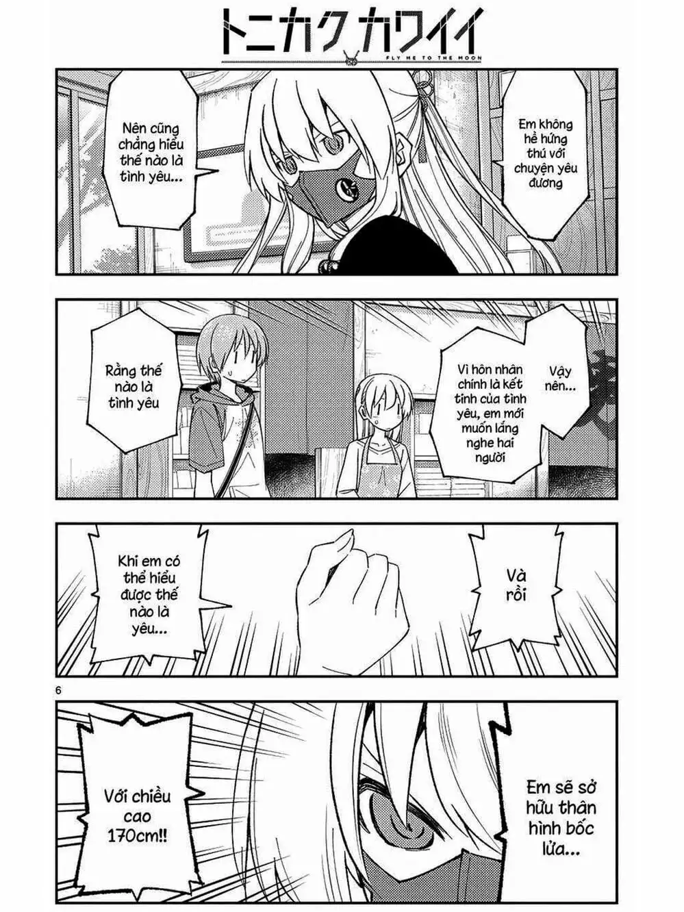 Truyện Tranh Tóm Lại Là Em Rất Dễ Thương - Tonikaku Kawaii trang 6