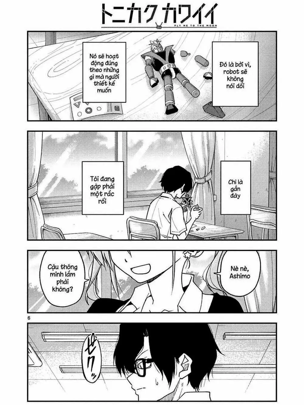 Truyện Tranh Tóm Lại Là Em Rất Dễ Thương - Tonikaku Kawaii trang 6