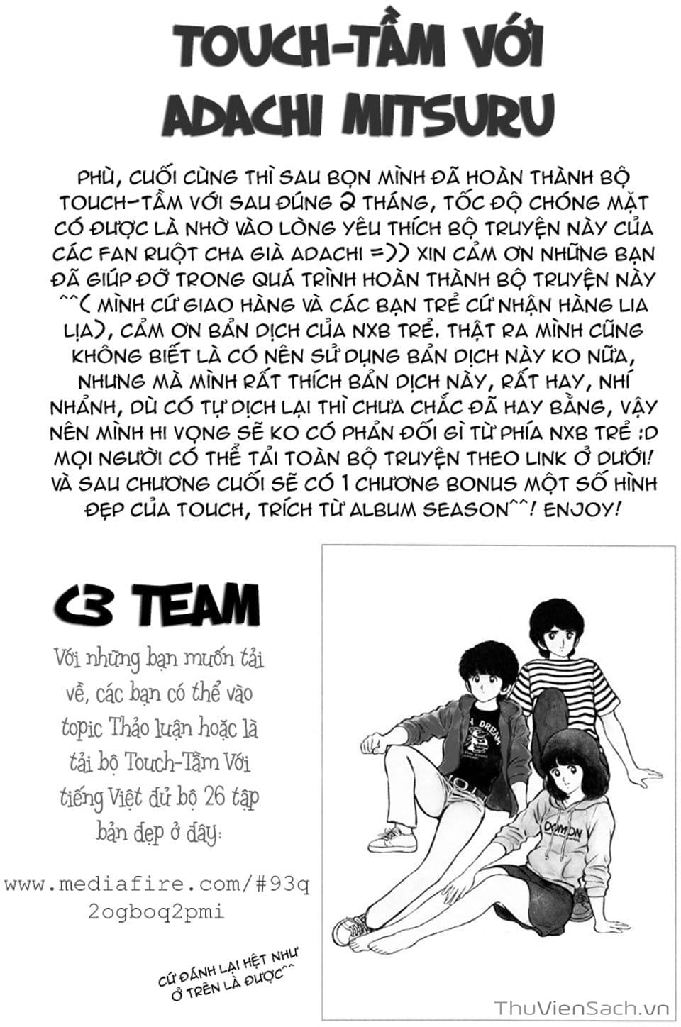 Truyện Tranh Tầm Với - Touch trang 3