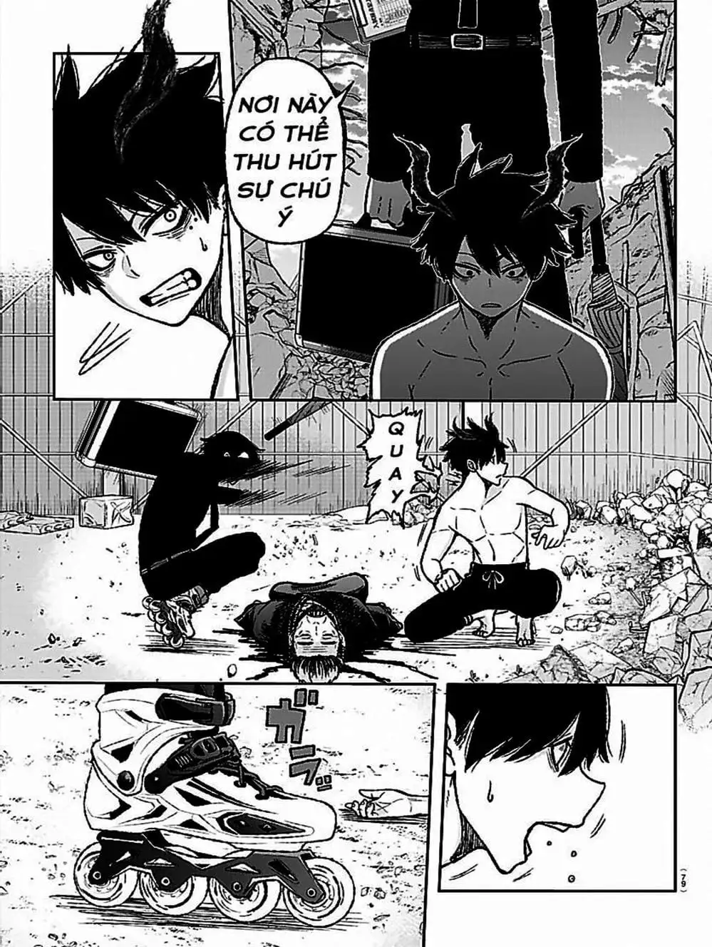 Truyện Tranh Truyền Thuyết Về Dòng Máu Bị Nguyền Rủa: Tougen Anki trang 6