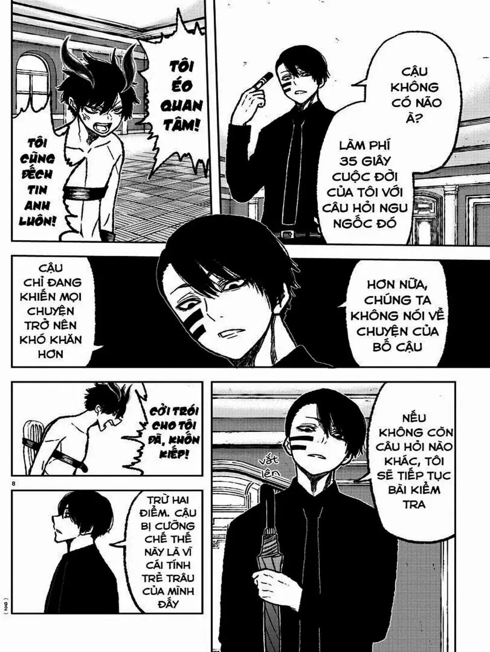 Truyện Tranh Truyền Thuyết Về Dòng Máu Bị Nguyền Rủa: Tougen Anki trang 6