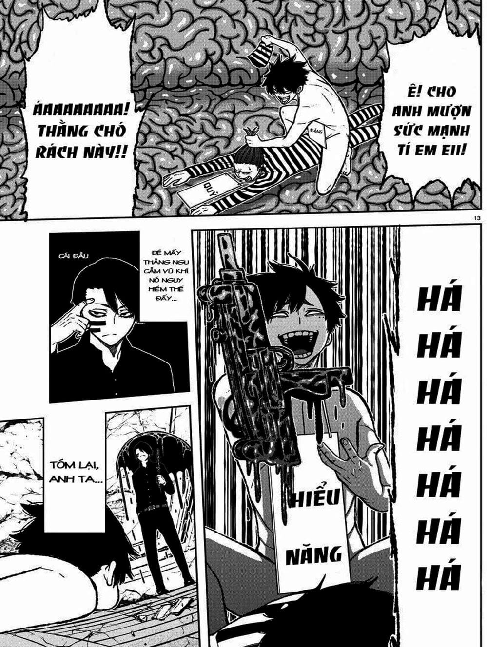 Truyện Tranh Truyền Thuyết Về Dòng Máu Bị Nguyền Rủa: Tougen Anki trang 6
