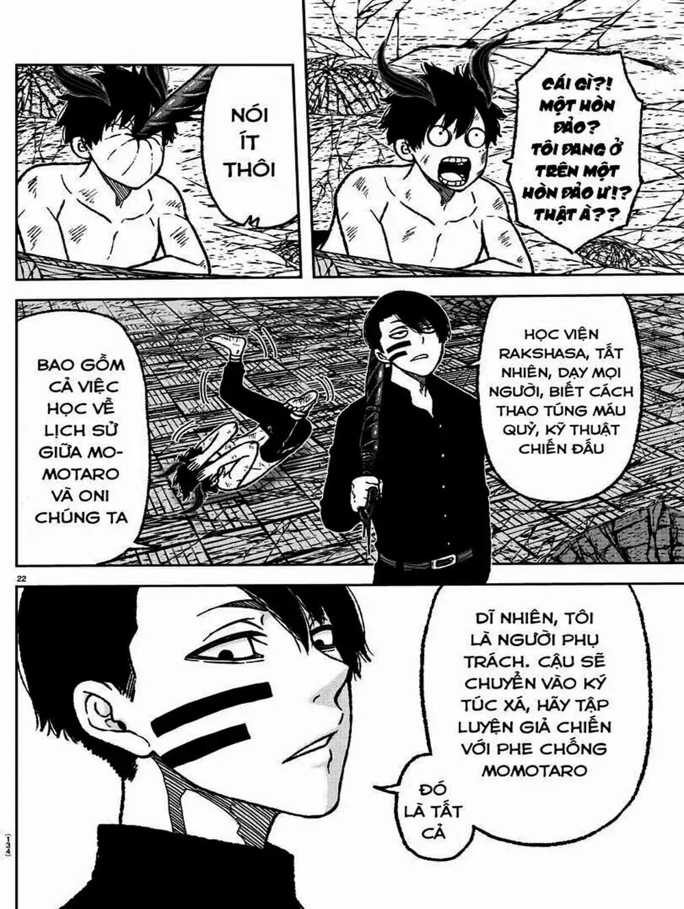 Truyện Tranh Truyền Thuyết Về Dòng Máu Bị Nguyền Rủa: Tougen Anki trang 6