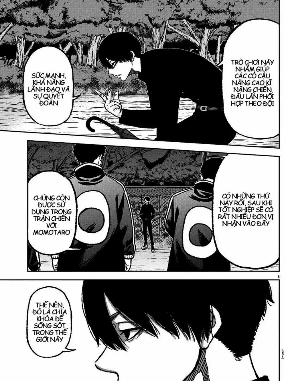 Truyện Tranh Truyền Thuyết Về Dòng Máu Bị Nguyền Rủa: Tougen Anki trang 6
