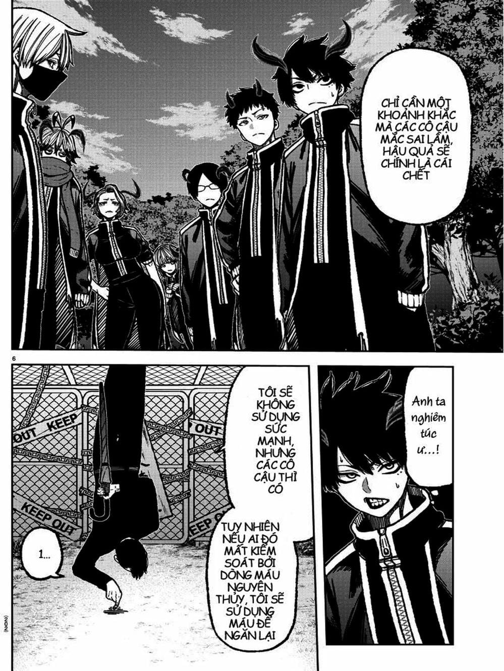 Truyện Tranh Truyền Thuyết Về Dòng Máu Bị Nguyền Rủa: Tougen Anki trang 6