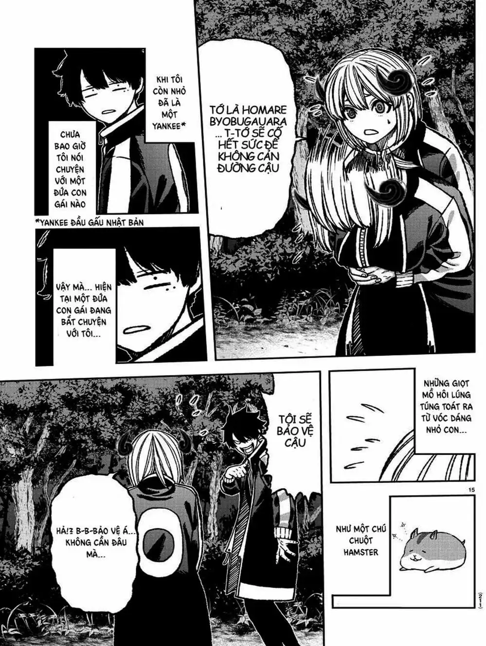 Truyện Tranh Truyền Thuyết Về Dòng Máu Bị Nguyền Rủa: Tougen Anki trang 6