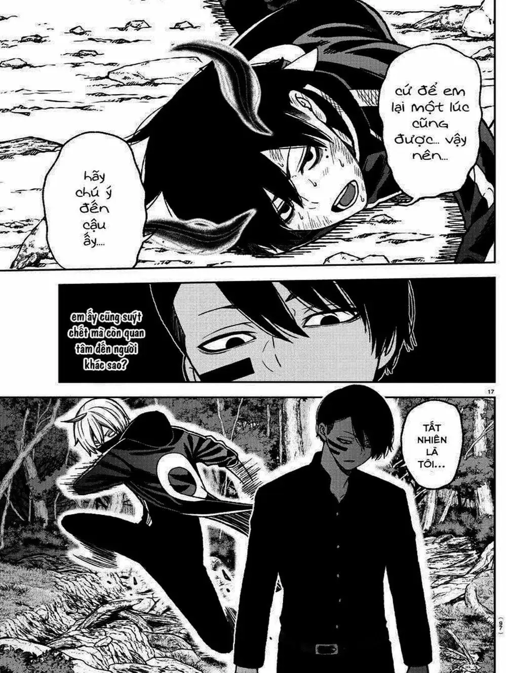 Truyện Tranh Truyền Thuyết Về Dòng Máu Bị Nguyền Rủa: Tougen Anki trang 6