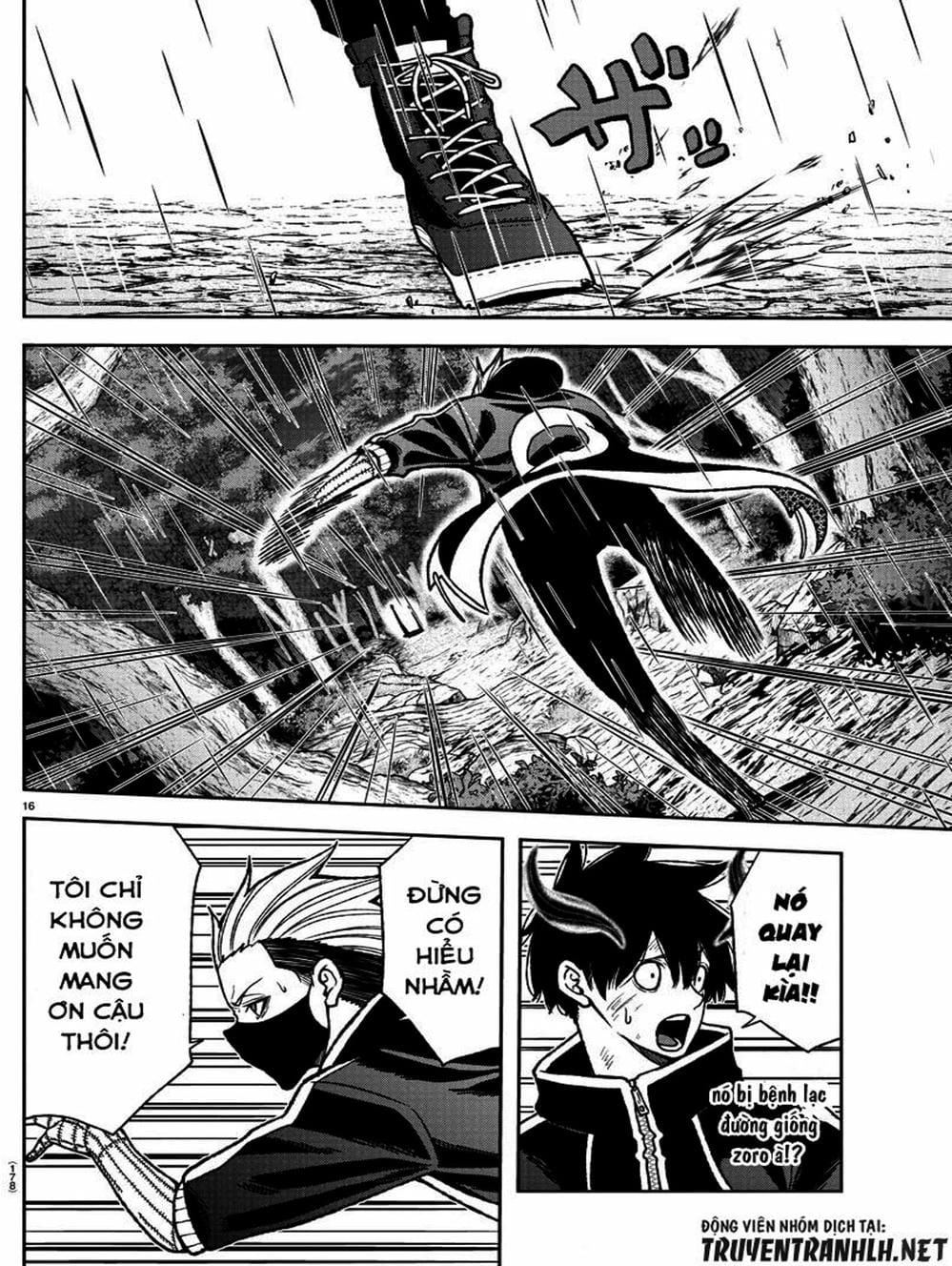 Truyện Tranh Truyền Thuyết Về Dòng Máu Bị Nguyền Rủa: Tougen Anki trang 6