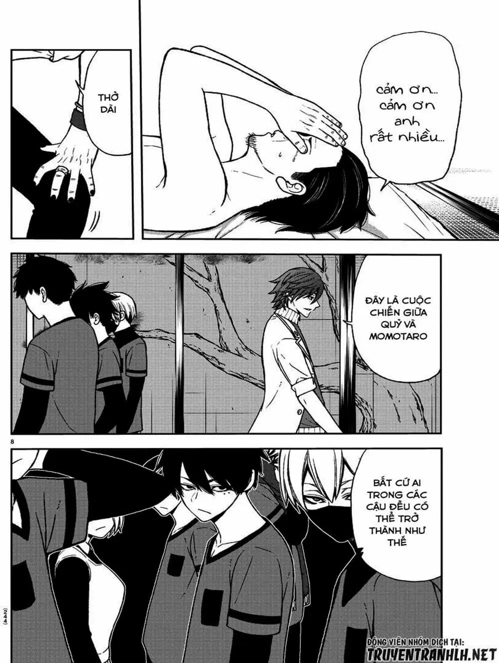 Truyện Tranh Truyền Thuyết Về Dòng Máu Bị Nguyền Rủa: Tougen Anki trang 6