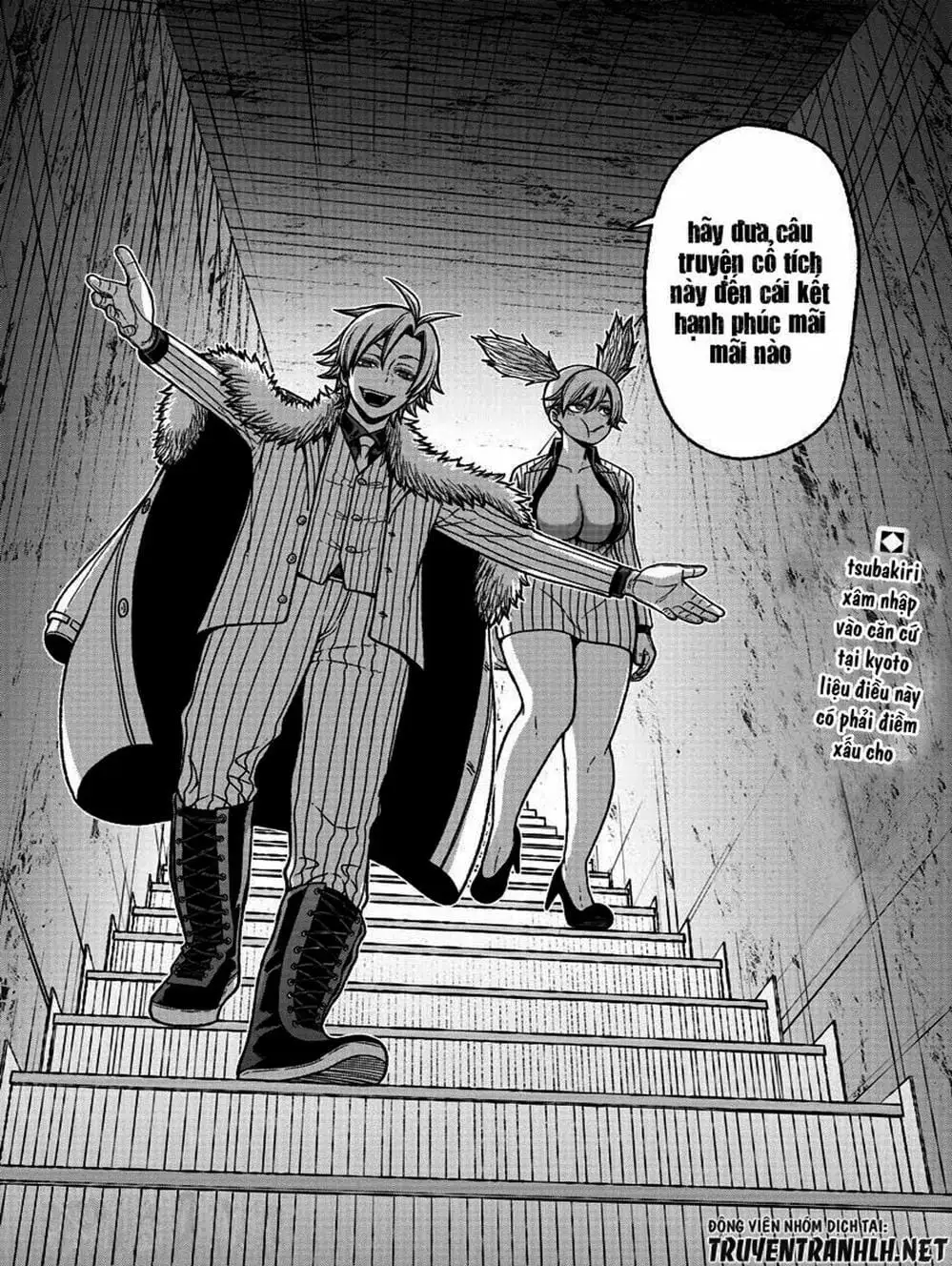 Truyện Tranh Truyền Thuyết Về Dòng Máu Bị Nguyền Rủa: Tougen Anki trang 6