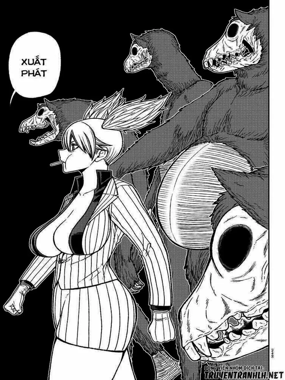 Truyện Tranh Truyền Thuyết Về Dòng Máu Bị Nguyền Rủa: Tougen Anki trang 6