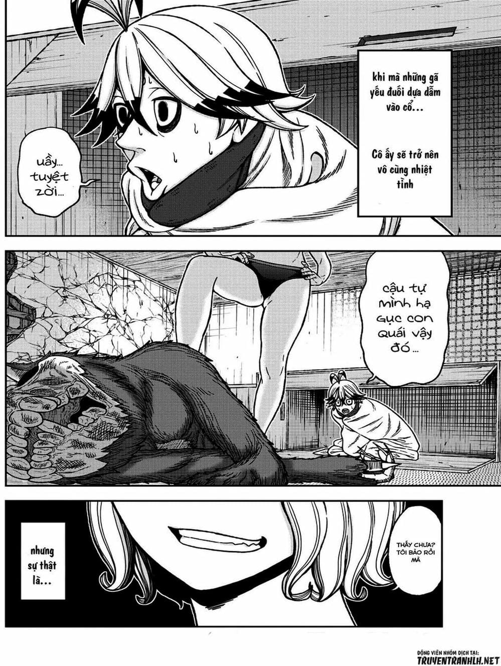 Truyện Tranh Truyền Thuyết Về Dòng Máu Bị Nguyền Rủa: Tougen Anki trang 6