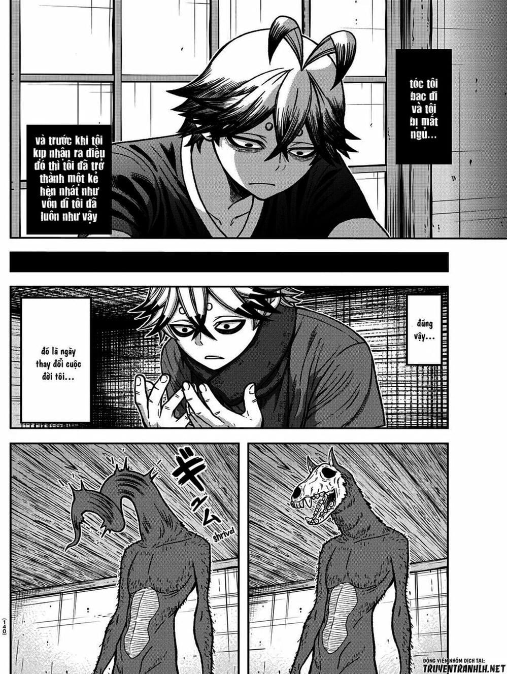 Truyện Tranh Truyền Thuyết Về Dòng Máu Bị Nguyền Rủa: Tougen Anki trang 6