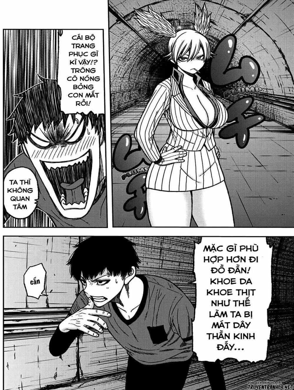 Truyện Tranh Truyền Thuyết Về Dòng Máu Bị Nguyền Rủa: Tougen Anki trang 6