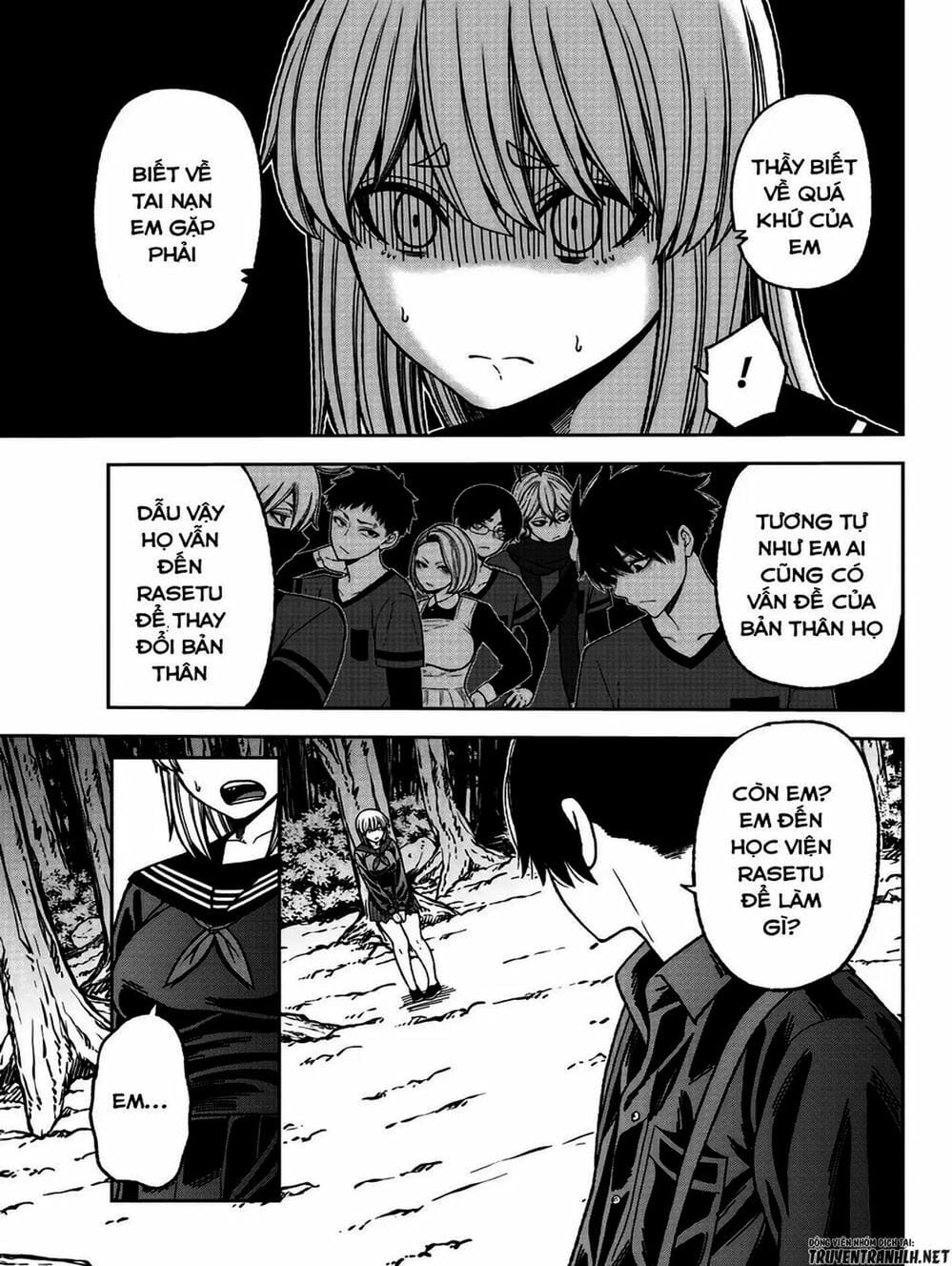 Truyện Tranh Truyền Thuyết Về Dòng Máu Bị Nguyền Rủa: Tougen Anki trang 6