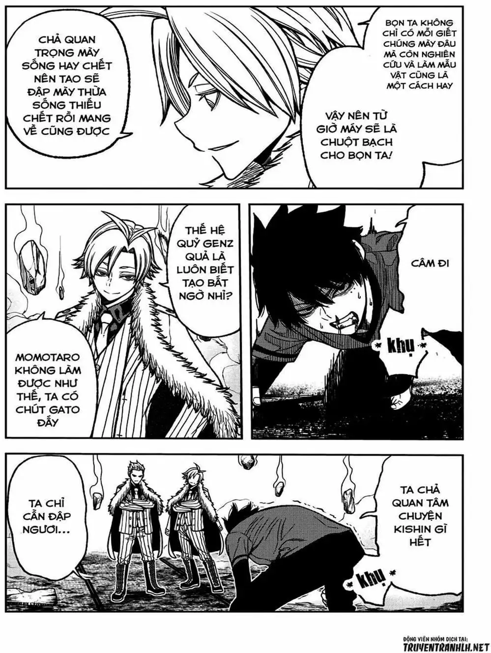 Truyện Tranh Truyền Thuyết Về Dòng Máu Bị Nguyền Rủa: Tougen Anki trang 6