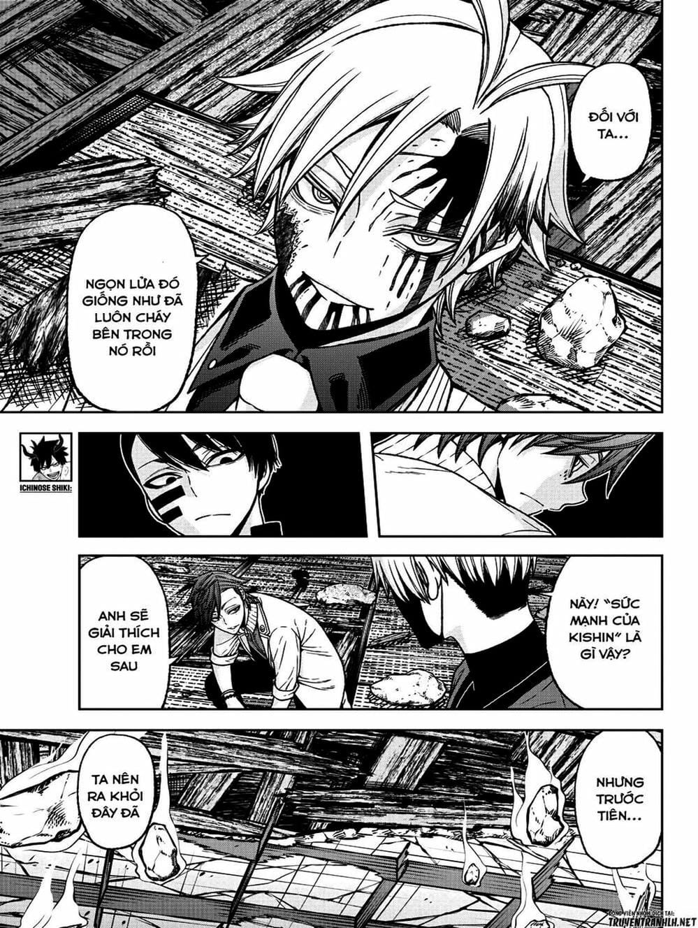 Truyện Tranh Truyền Thuyết Về Dòng Máu Bị Nguyền Rủa: Tougen Anki trang 6