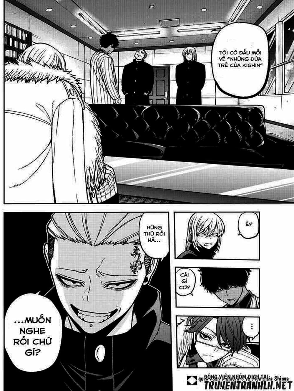 Truyện Tranh Truyền Thuyết Về Dòng Máu Bị Nguyền Rủa: Tougen Anki trang 6