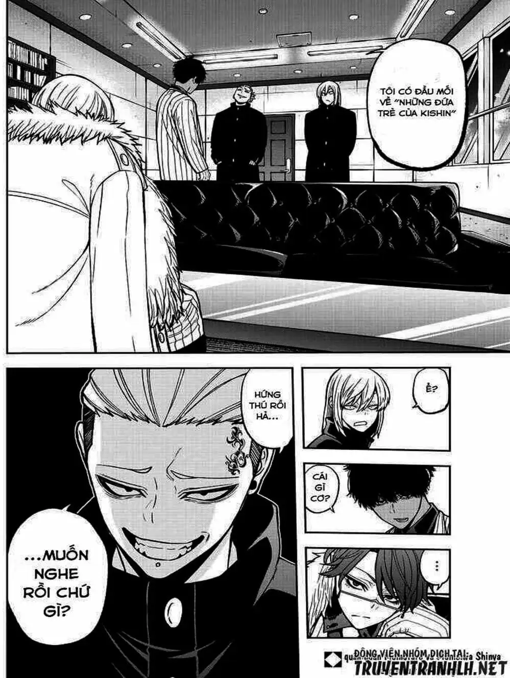 Truyện Tranh Truyền Thuyết Về Dòng Máu Bị Nguyền Rủa: Tougen Anki trang 6